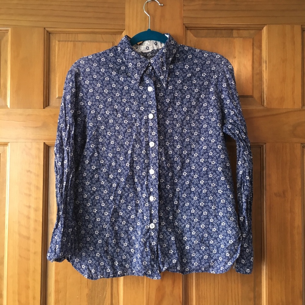 Vintage Hand Made Cotton Blouse